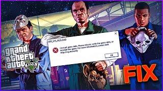 How to Fix corrupt game data please reboot or reinstall GTA 5 | 2022