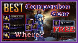 How to get the BEST Companion Gear, Where & Why - Free King's Kin Pack - Neverwinter Mod 20