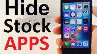 iOS 9 Tips and Tricks - How to hide the stock Apps