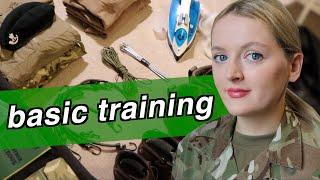 Packing for Basic Training | British Army