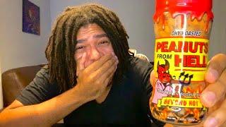 Peanuts From Hell Review | The World's Hottest Peanuts?