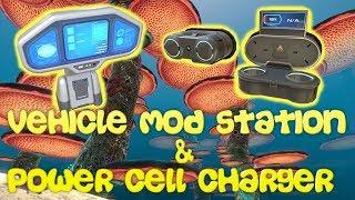 EXACT LOCATION OF VEHICLE MODIFICATION STATION & POWER CELL CHARGER FRAGMENTS LOCATION | SUBNAUTICA