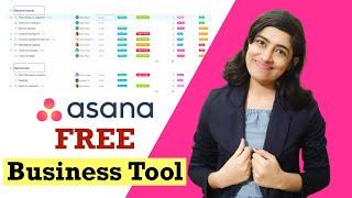 How to use ASANA for BUSINESS Work | Never miss a single task- full tutorial! #ASANA