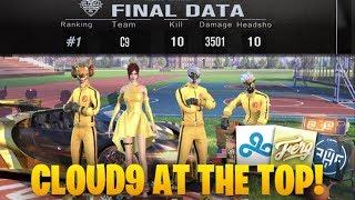 CLOUD 9 KILL MONTAGE / RULES OF SURVIVAL GLOBAL SERIES! ( ROS MOBILE $60,000 TOURNAMENT )