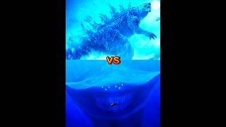 godzilla vs el gran maja°the bloop°megalodon°hippocampus #shorts #viral #monster #music #the