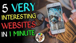 5 Very Amazing websites in 1 minute  Hindi | Interesting websites  #shorts