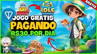  JOGO NFT GRÁTIS MOBILE de MINERAÇÃO ta PAGANDO MUITO ! Como GANHAR no IDLE FISHING - FREE TO PLAY