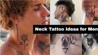 Neck Tattoo Ideas for Men | tattoo designs | Neck tattoo for men or boys - TATgram Tattoo Ideas