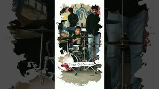 7-Year-Old Playing Drums at an Event | Piyu Bole | tanay_drummer #shorts #piyubole