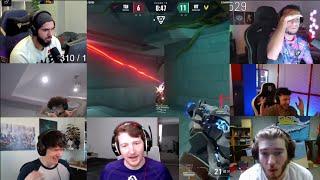 Valorant pros/streamers reacts to VIT Kicks INSANE 6k ACE against Talon Esports