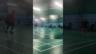 Shots clip of Badminton #shorts #badmintondoubles #shots #sports #smash #shortsvideo #trickshot #yt