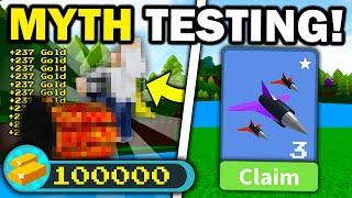 TESTING SECRETS YOU MISSED!! | Build a boat for Treasure ROBLOX Myth Testing