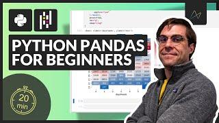 Learn Python & Pandas in 20 Minutes (project files included!)