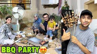 Tikka boti party ki ghar ke bahar | sabne tareef ki mere masle ki