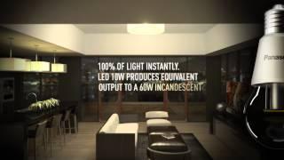 Panasonic LED light bulb - Bring beautiful light home