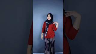 Atasan Wanita Polos Lengan 7/8 #atasan #atasanwanita #blouse #kaoswanita #shorts #short #shortvideo