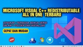 Cara Download Dan Install Aplikasi Microsoft Visual C++ All In One Lengkap Semua Versi