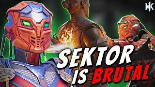 This SEKTOR Player's SKILL was INSANE! - Mortal Kombat 1