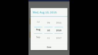 Android Datetime picker