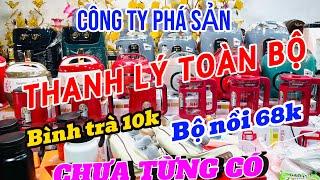 Thông báo, công ty thanh lý xả kho, nồi cơm hàn quốc, bộ nồi đức, ấm siêu tốc, rẻ chưa từng có