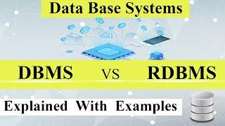 What Is RDBMS? | Difference Between DBMS And RDBMS | Explained With Real Life Examples | 2020