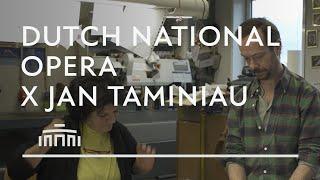 Jan Taminiau designs the costumes of the opera Ritratto - Dutch National Opera