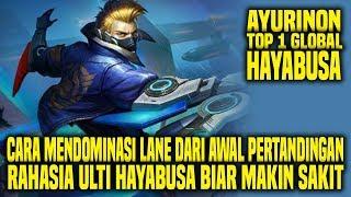 Hal Yang Gw Pelajari Dari Top 1 Global HAYABUSA AYURINON • Mobile Legends Indonesia