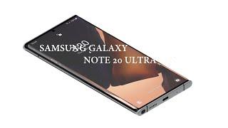 Samsung Galaxy Note 20 Ultra   5G   4k Rendered ADV   Leaked Animation