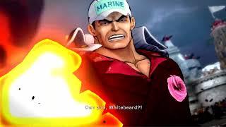 Angry Whitebeard vs. Mad Akainu One Piece Burning Blood Online Gameplay - Whitebeard Arc