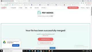 How to merge multiple pdf files into one pdf file