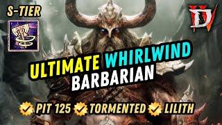 Diablo 4 Season 4 Barbarian Build - Whirlwind Best Build