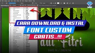 Cara download dan instal FONT di Laptop/PC