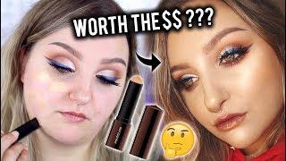 WORTH THE $$? | HOURGLASS VANISH STICK FOUNDATION REVIEW + DEMO + WEAR TEST