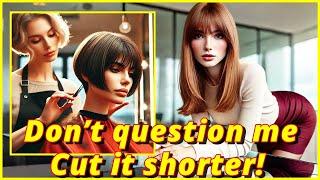 Haircut Stories -  I Cut My Hair To Get My Job   It Was Awful! I'm Still Shocked!