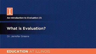 What is Evaluation?