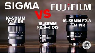 Sigma 18-50mm vs Fuji 16-55mm vs Fuji 18-55mm | Which Handles 40MP Best?