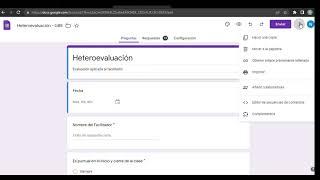Crear copia de formulario y reutilizar preguntas en Google Formularios
