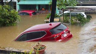 Turkey Right Now! Crazy Flash Flooding hits Adana, cars float through the streets