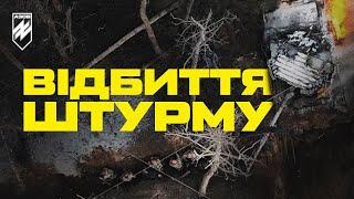 Azov and Bureviy fighters are eliminating Russian assault on the Kreminna direction