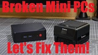 Two Mini PCs that Won't POST - Let's Fix Them!