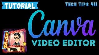 How to use Canva - video editor (tutorial)