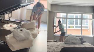 Temizlik Vlog  Evimize hırsız girdi  #vlog #temizlik #cleaning #home #vlogs