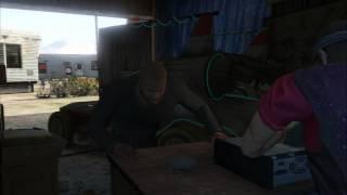 Grand Theft Auto V - Franklin & Omega "Final Piece" Cutscene "From Beyond The Stars" Trophy PS3