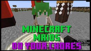 Minecraft Mod Showcase - Get Maids in Minecraft! - Touhou Little Maid