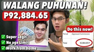 PAANO KUMITA NG 100,000 NA WALANG PUHUNAN AT KAHIT STUDYANTE PA | Legit way to earn money in 2024