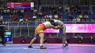 QuarterFinal-- Deepak Nehra(IND) VS GAFUROV Y (KAZ) FS 97Kg  Asian Championship 2022