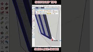 How to align objects in sketchup - Sketchup Tips #sketchup