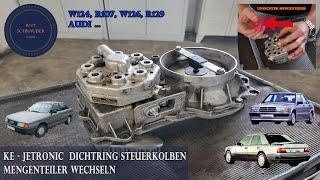 KE-Jetronic - Dichtring am Steuerkolben Mengenteiler wechseln - Mercedes R107, W126, W461, R129