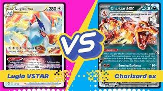 Lugia VSTAR Cinccino vs. Charizard ex | Post Rotation Temporal Forces Pokemon TCG