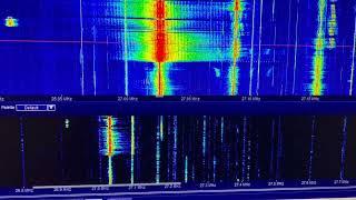 CB Channel 6 aka the "Super Bowl" on WiNRADiO SDR receiver.